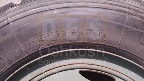 11.00R20 Michelin XZL Tire on Wheel 100% Tread